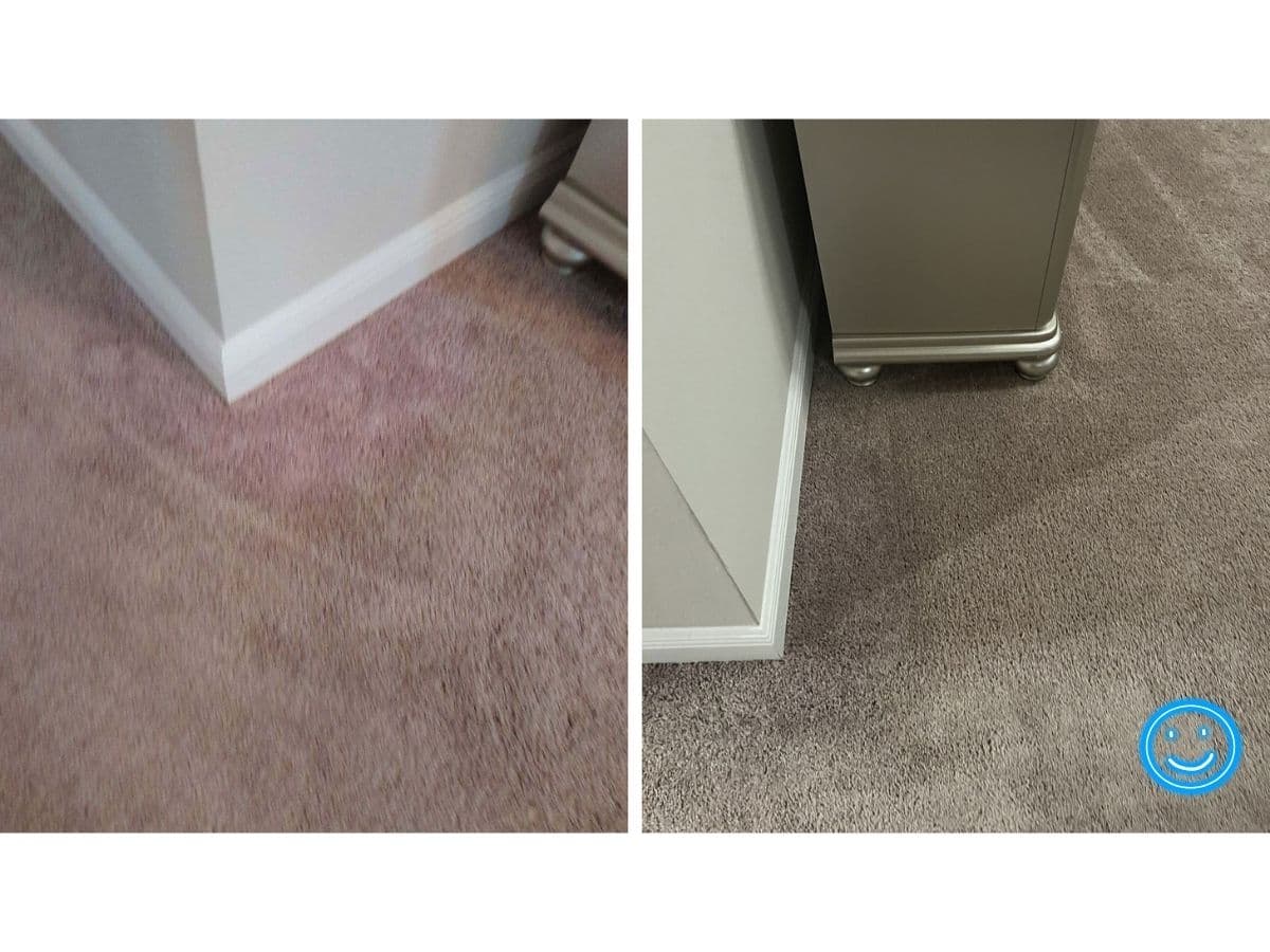 Restored fibres after window cleaning